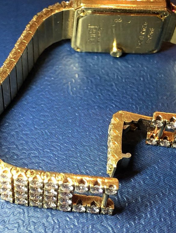 Vintage Piaget Halo Watch. 18 Ct gold, 8cts natural diamonds