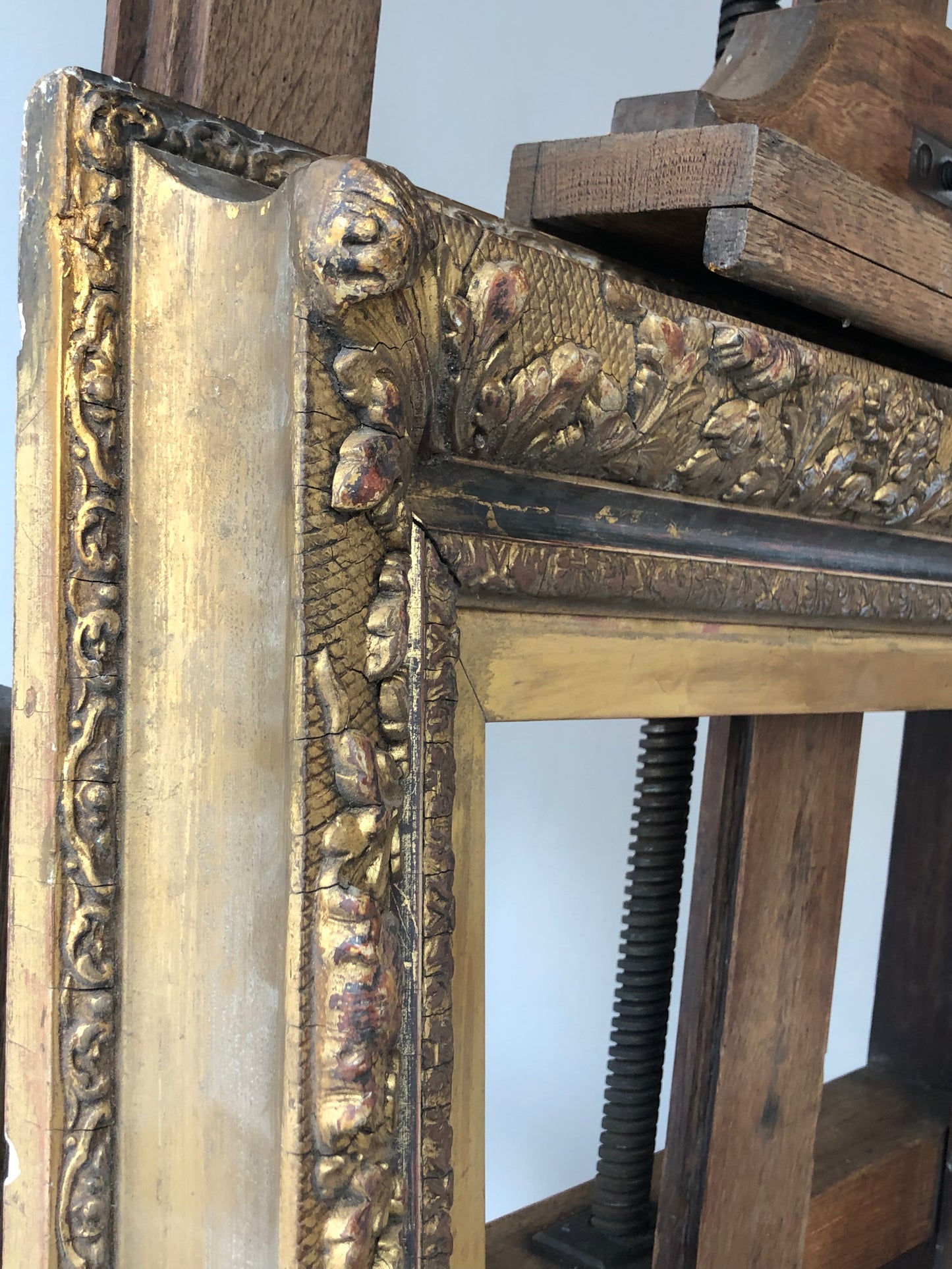 Fine antique Barbizon frame