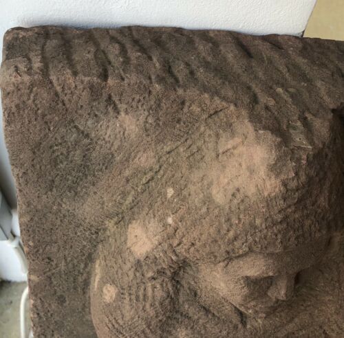 Antique Gloucestershire Stone Sculpture of a Medieval Knight | Unique