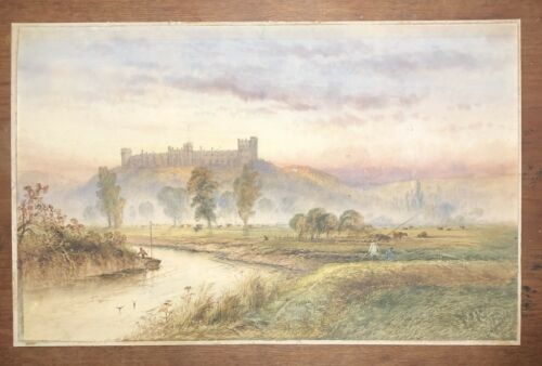 Antique Lansdscape Painting | Watercolour | Edward Smythe 1820-1899