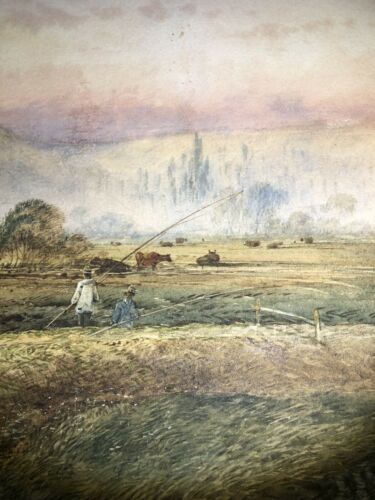 Antique Lansdscape Painting | Watercolour | Edward Smythe 1820-1899