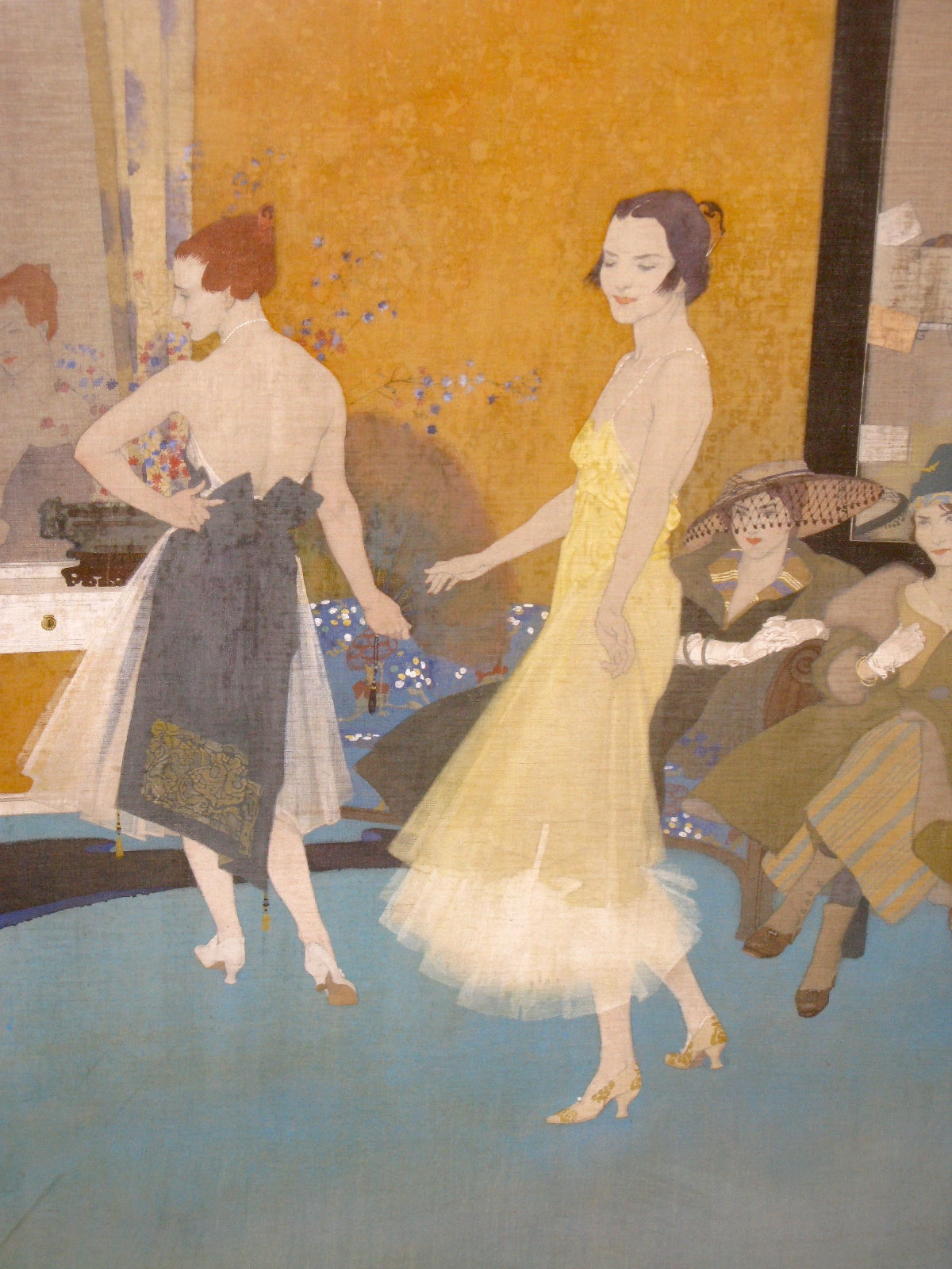 Manneqins.  1920 Watercolour painting by Sir William Russell Flint