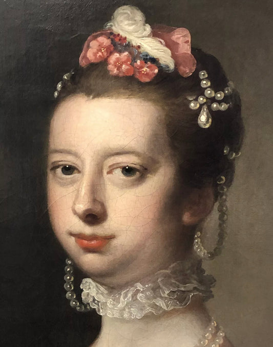 Portrait of a Lady attributed to Thomas Hudson