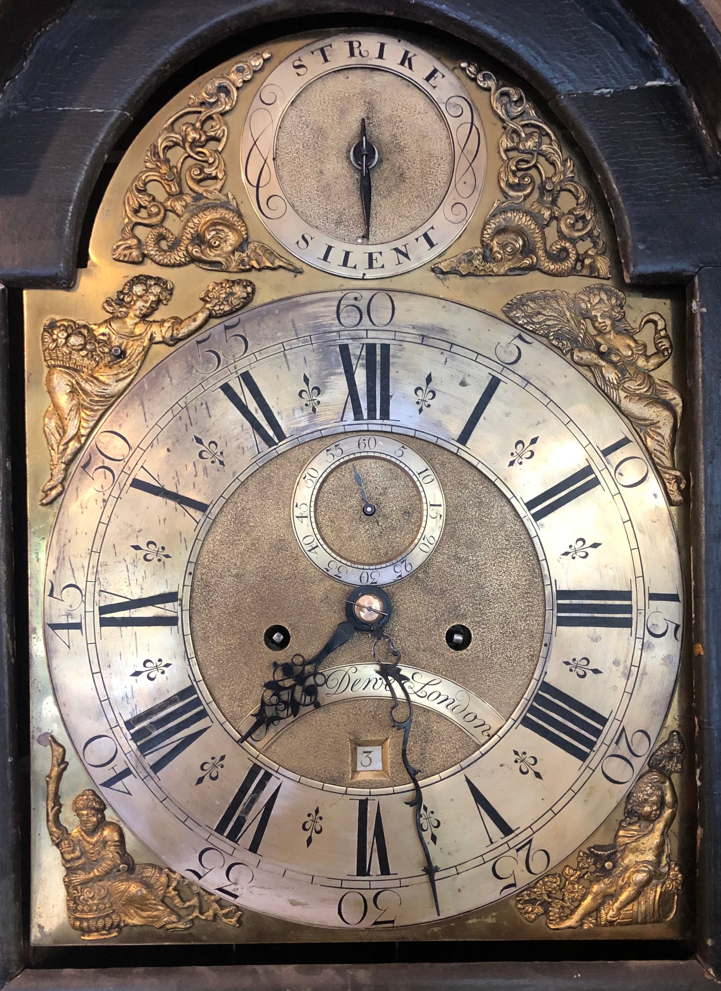 1750s long case clock