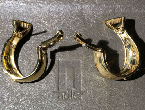 Adler 18ct Gold Diamond Set Earrings | Standout Quality
