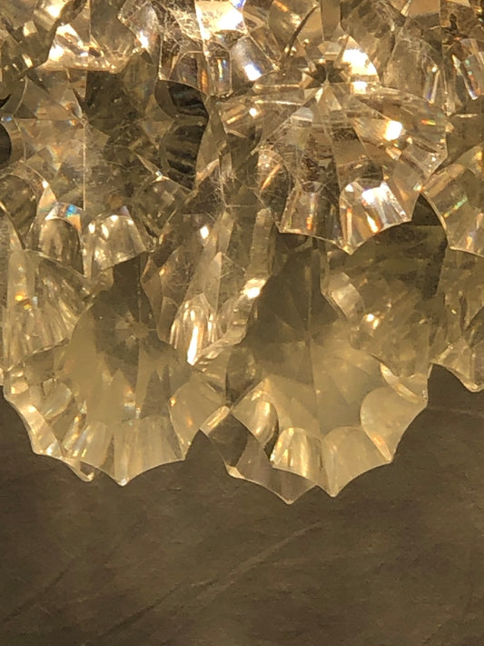 Vintage crystal chandelier